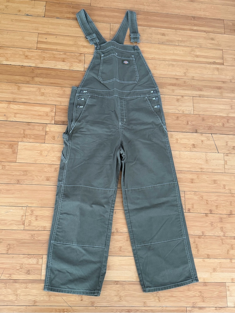 Dickies Olive Green Cargo Overalls